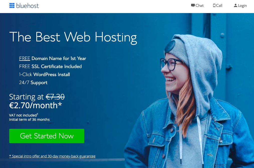 Bluehost affiliate link