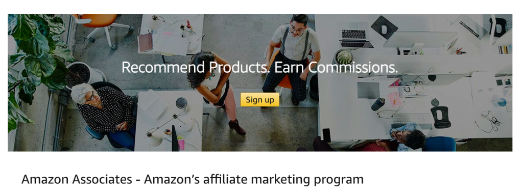 Amazon’s affiliate marketing program